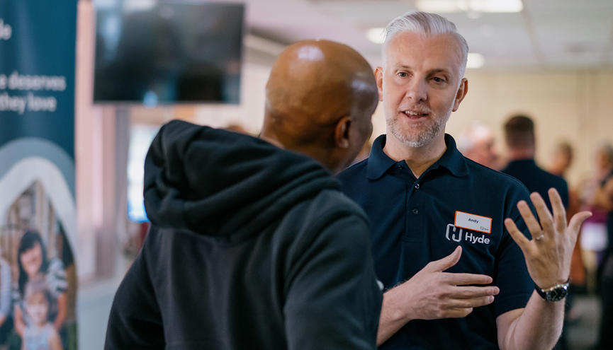 Andy Talking At Mears Event SEO