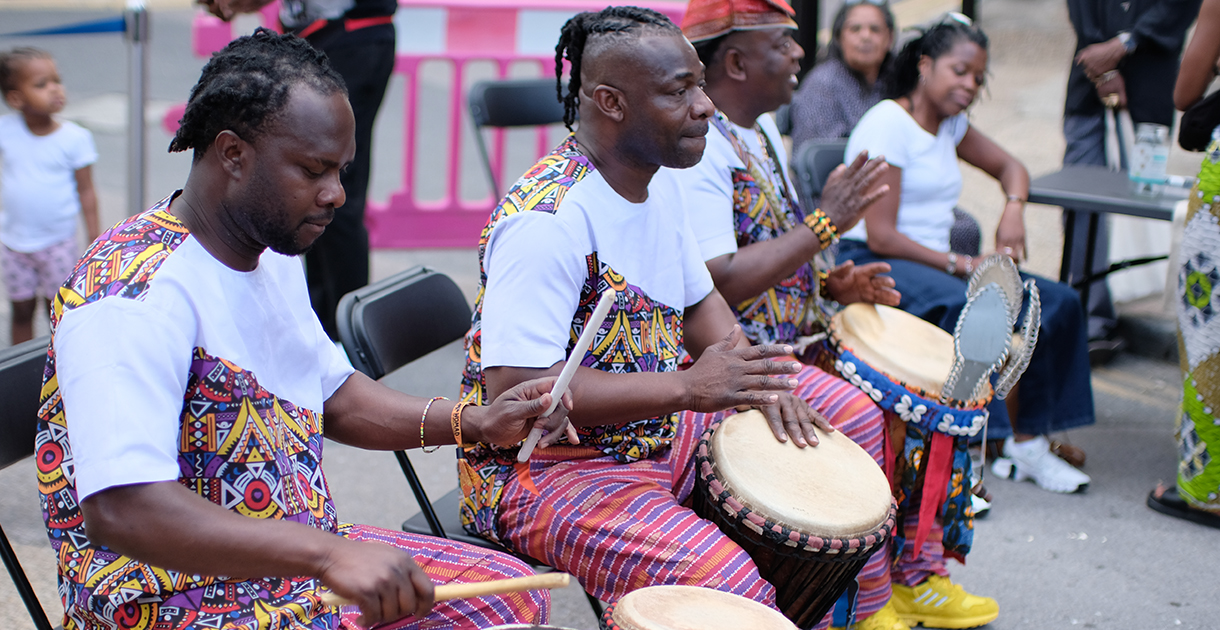 Old Laundry Reopening Event Drummers SEO