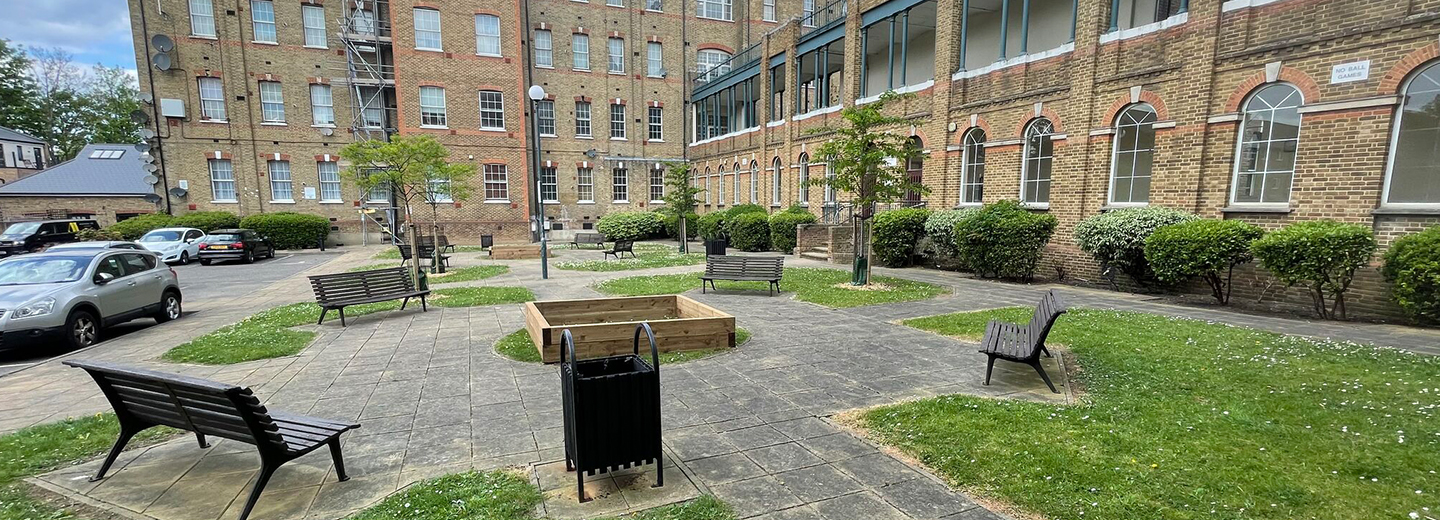 Nazareth Gardens Banner