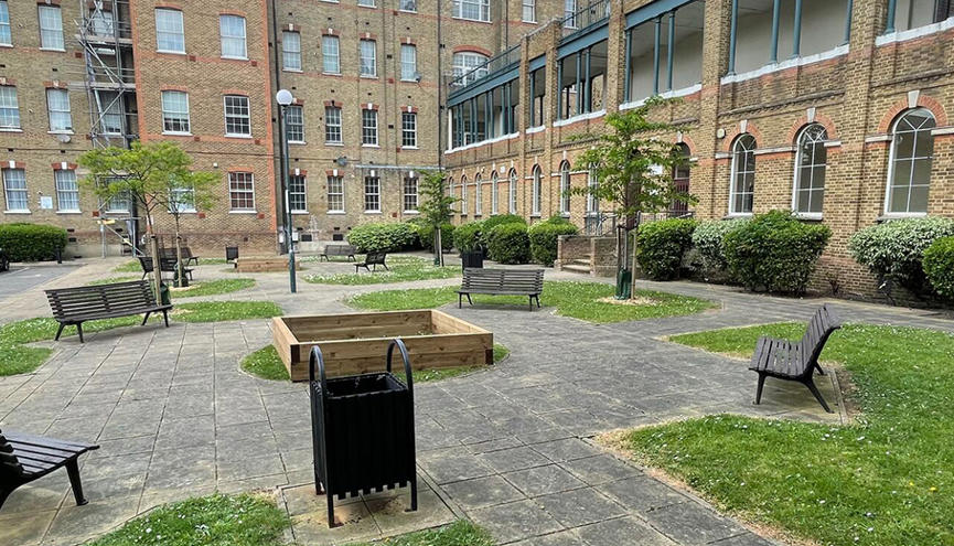 Nazareth Gardens Banner