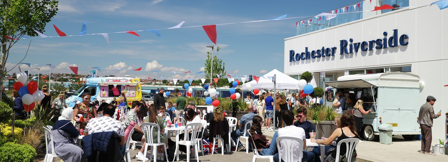 Rochester Riverside jubilee party 1440x520