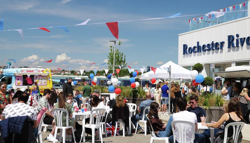 Rochester Riverside jubilee party 1440x520