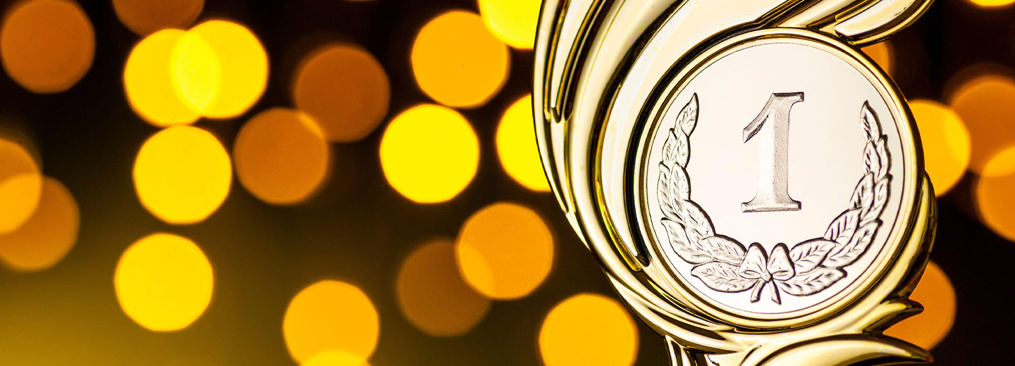 Award trophy - 1440x520