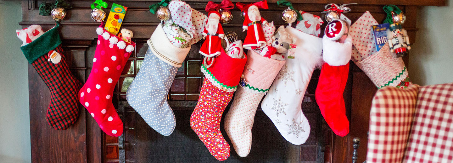 Christmas Stockings Banner