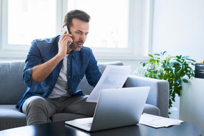Man On Phone