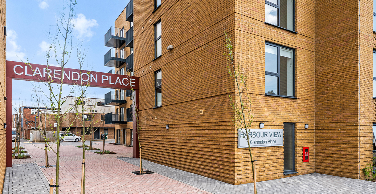 Celebrating new lowcost homes at Portslade The Hyde Group