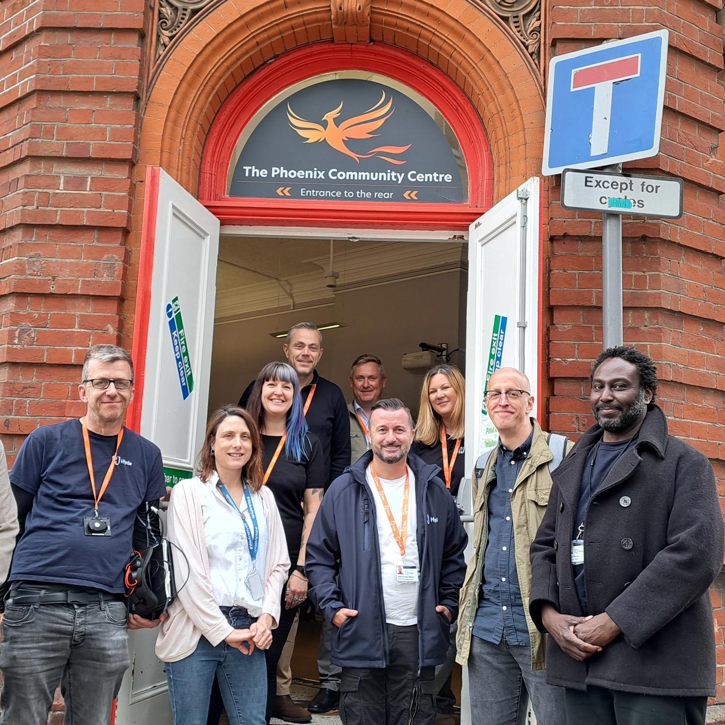 Brighton Drop In Event Team Photo CI