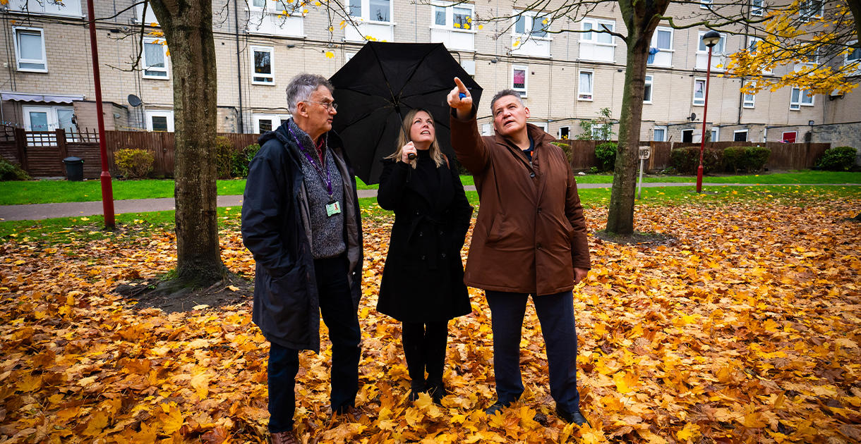 Kent energy improvements tour The Hyde Group