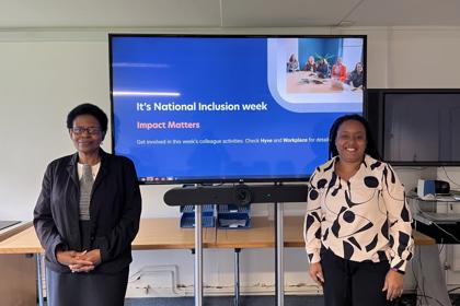 Patricia And Jameila National Inclusion Week