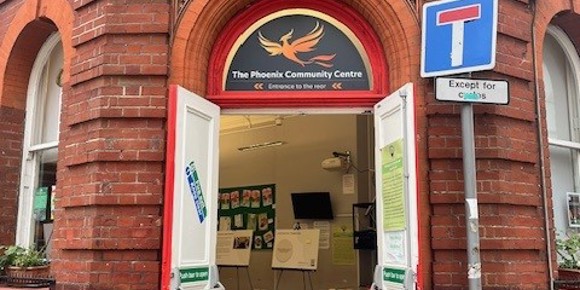 Front Of Phoenix Community Centre