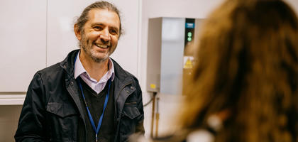 Hyde Staff Talking To Customer SEO