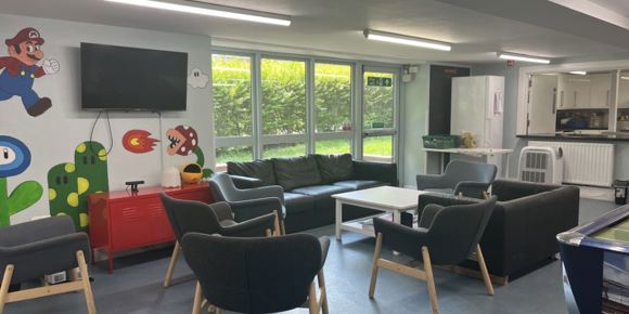 Underground Youth Centre Sofa Area